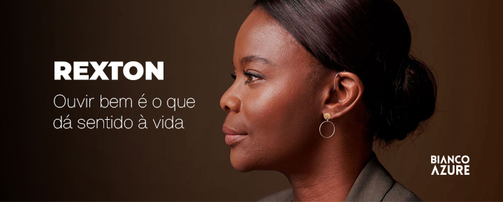 Banner promocional Bianco Azure — Aparelhos Auditivos